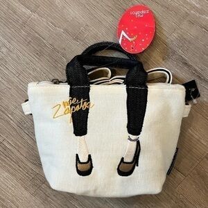 NWT Mis Zapatos Crossbody Mini Tote
